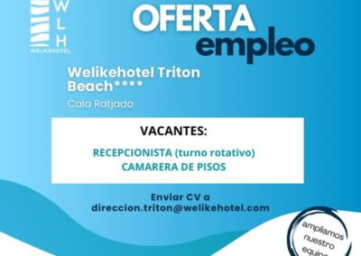 Recepcionista, Camarera de pisos