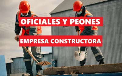 Oficiales de 1ª y Peones Especializados en Construcción