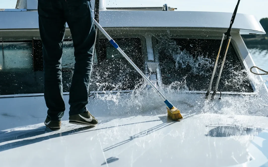 Limpieza de embarcaciones de lujo en Palma