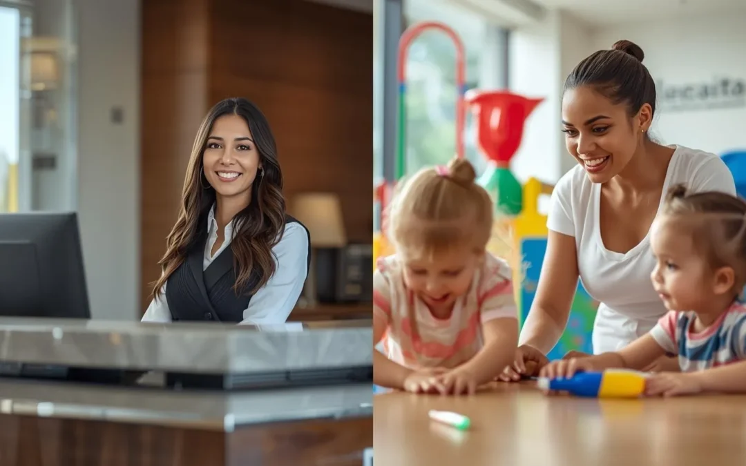 Se busca Recepcionista y Niñera para hotel 5★ en Camp de Mar