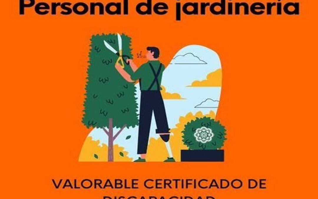 Buscamos incorporar un/a Oficial de Jardinería