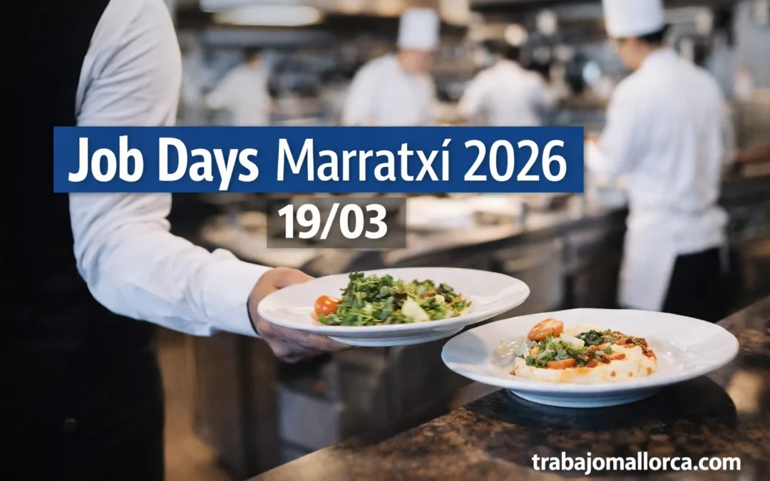 Job Days Marratxí 2026 — Oportunidades de empleo en restauración y hostelería (19/03)