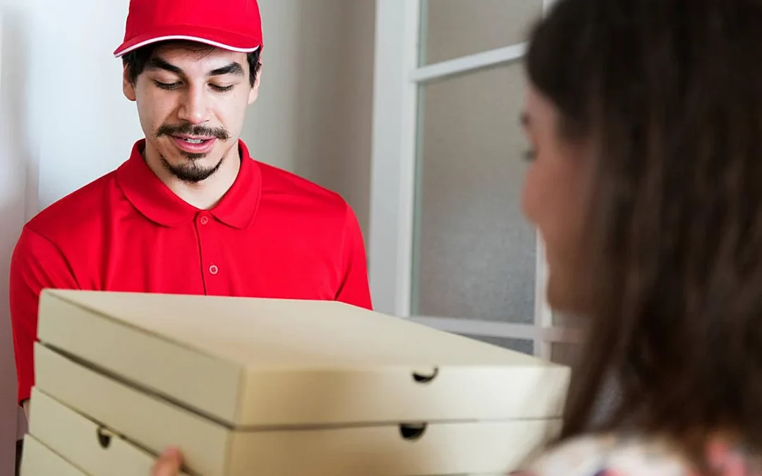 repartidor pizza