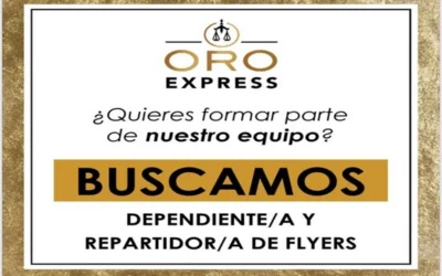 Se busca personal para tiendas de compra y venta de oro en Mallorca