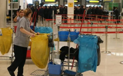 Se necesita personal de limpieza para la terminal del aeropuerto.