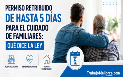 Permiso retribuido de hasta 5 días para el cuidado de familiares