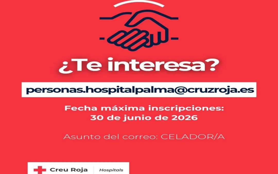 celador cruz roja hospitals