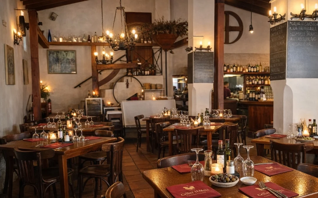 cocinero celler el moli pollença